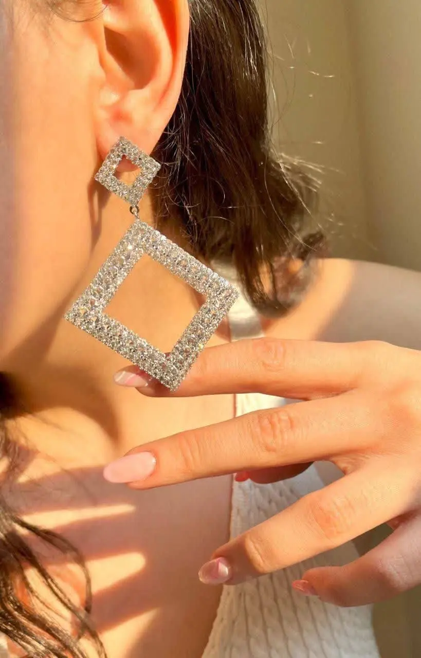 #گوشواره جواهری✨
