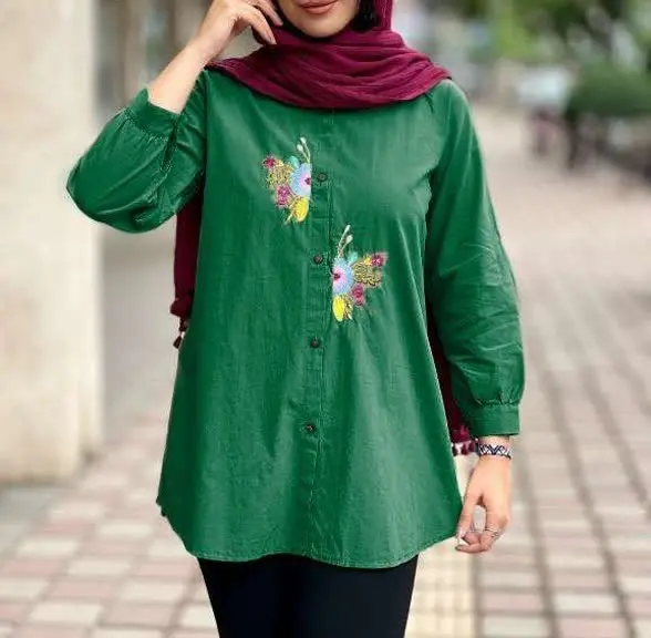 #شومیز مانتویی تیارا 

