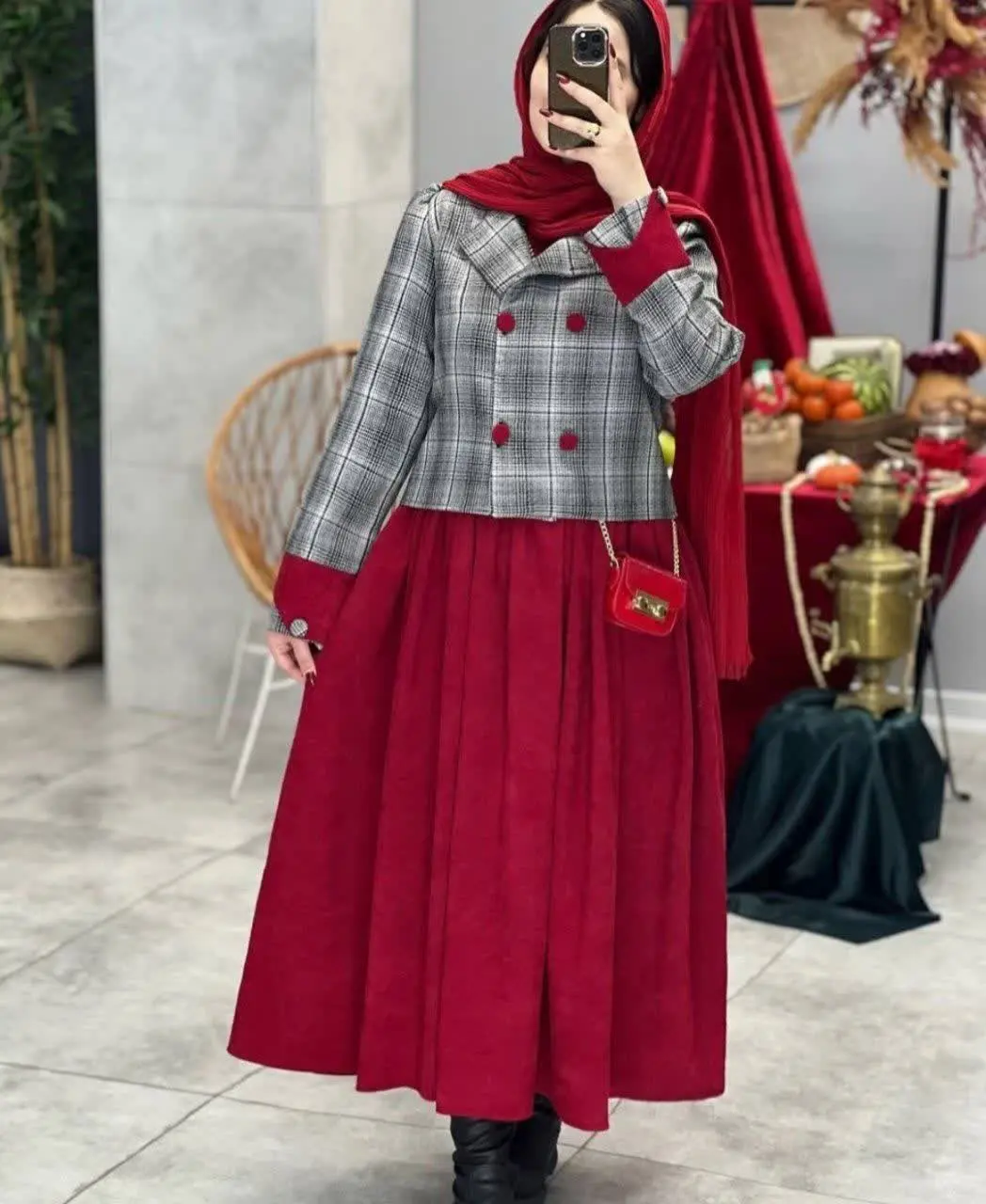 👚نام: کت و سارافون نارون 💥💫