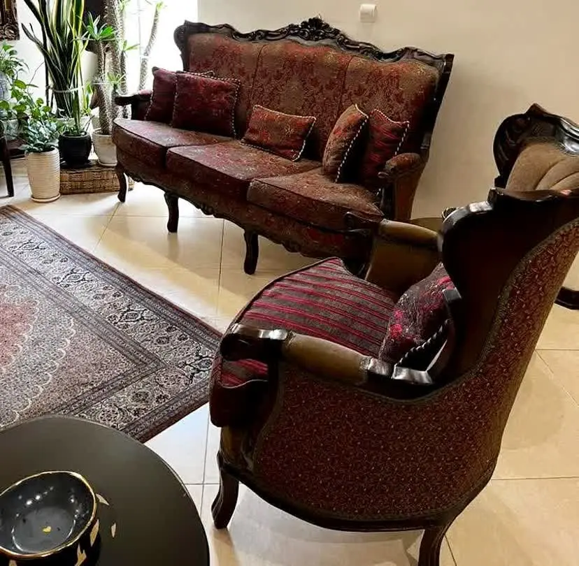 سرویس نه نفره مبل مدل برژه فرانسوی❌️