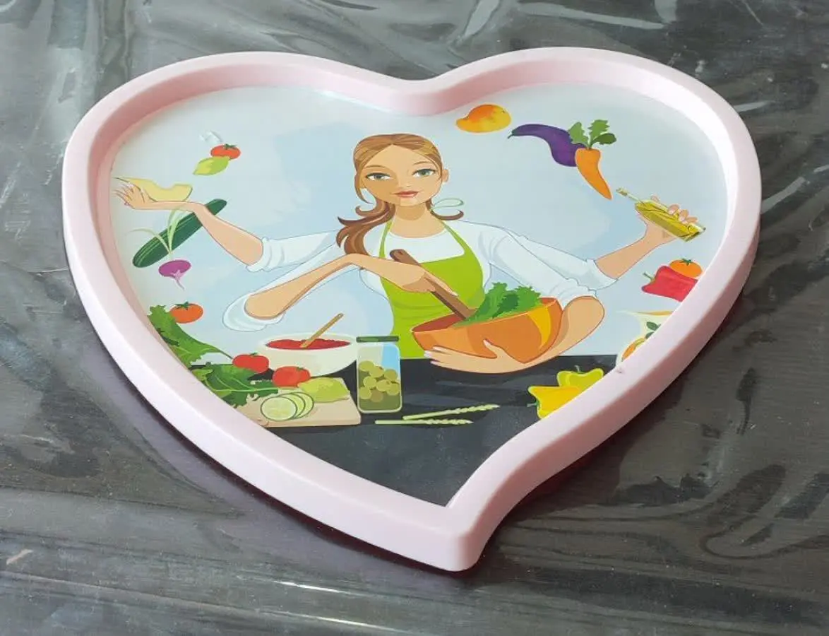 سینی قلبی کوچک