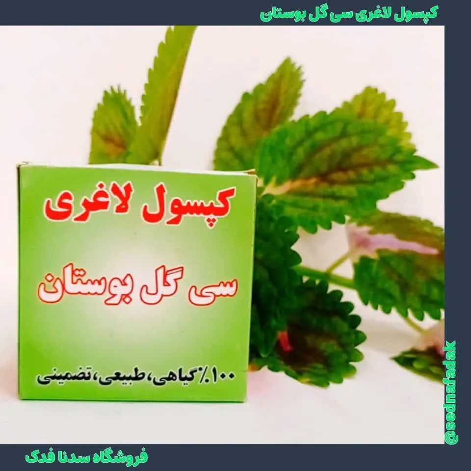 💫🌟کپسول لاغری سی گل بوستان اصلی