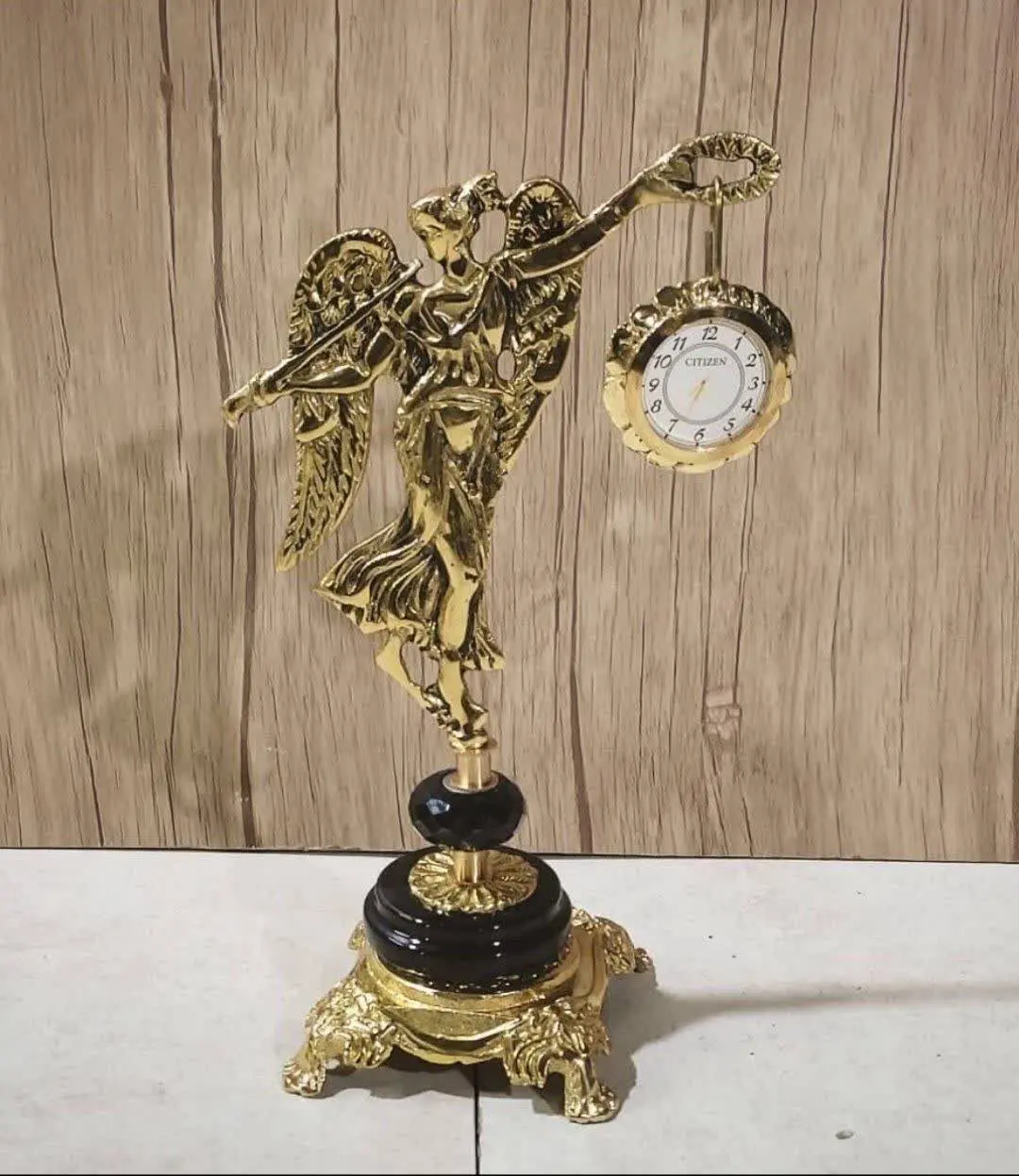 ساعت رومیزی برنز